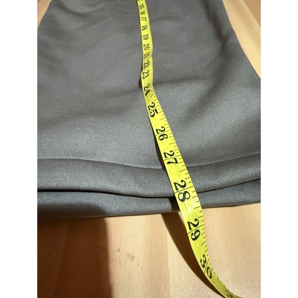 Volcom Workwear Mens Sweater M Medium Gray Pockets Quarter Zip Warm - Picture 9 of 9